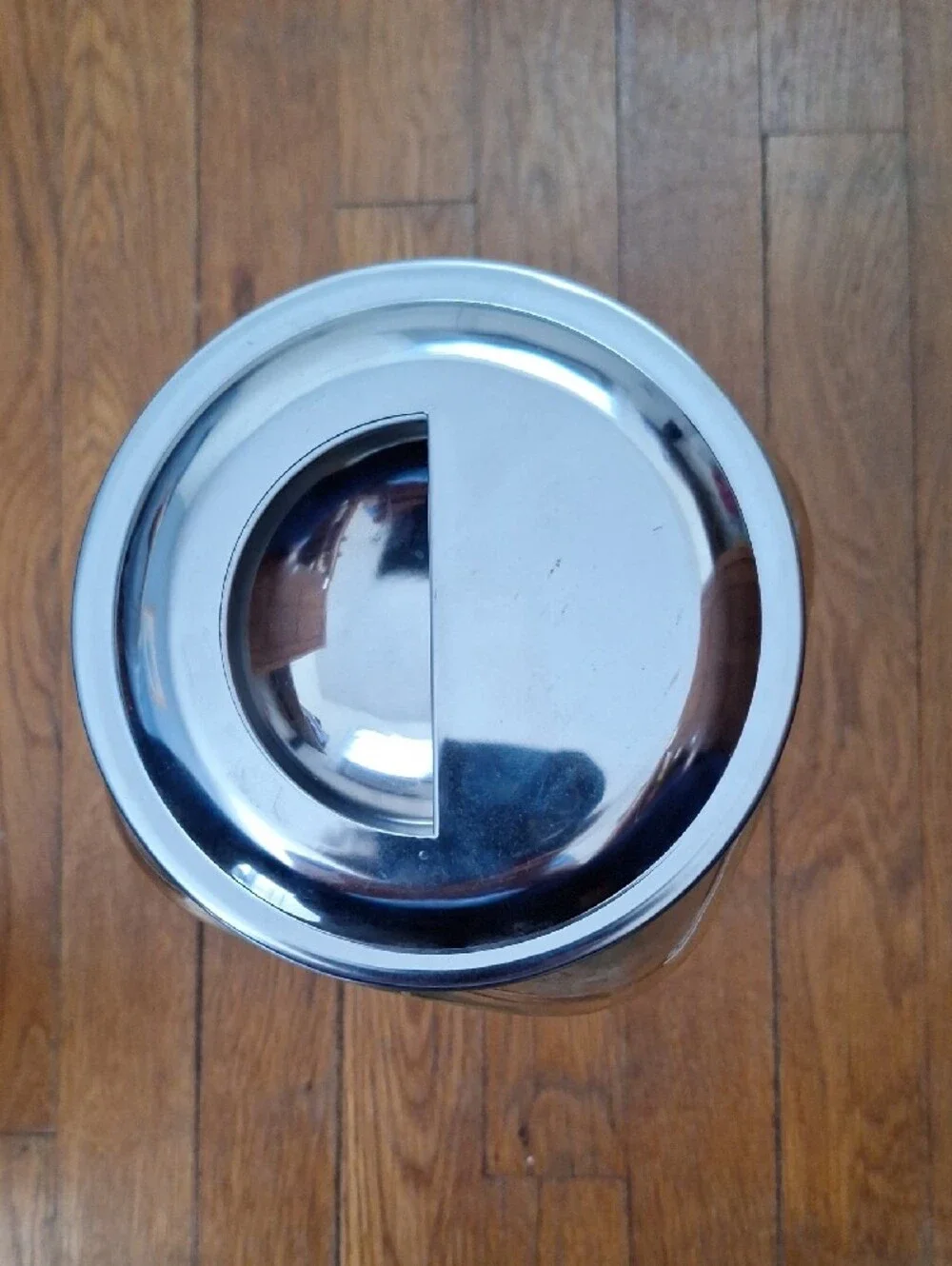 Mason Clear Glass Storage Jar with Silver Metal Lid